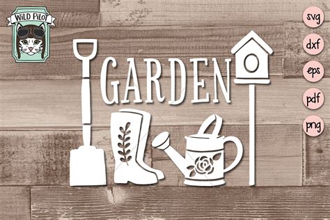 Garden Svg File Gardening Svg Garden Tools Garden Sign Etsy Canada