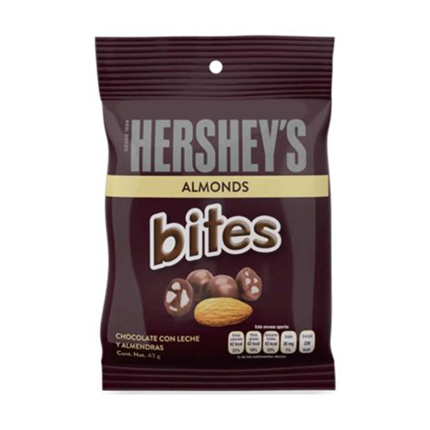 Bites Milk Chocolate W Almond 43g 1spot2shop