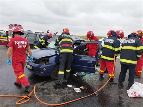 Accident cumplit în Ialomița Două persoane au murit iar alte patru