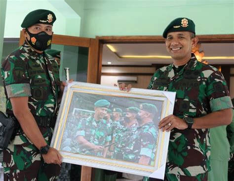 Danbrigif Mekanis Raider Kostrad Kunjungi Batalyon Infanteri Mr