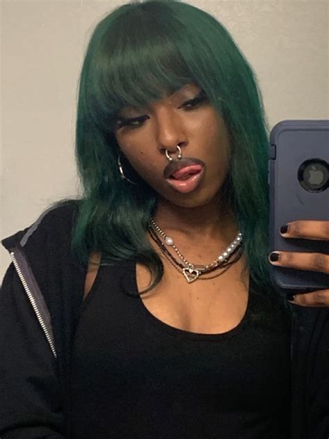 Me In Green Hair Green Hair Dark Green Hair Green Hair Girl