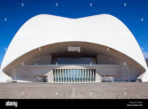 Santa Cruz De Tenerife Spain June 22 2021 Detail Of The Auditorio