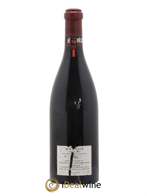 Acheter Echezeaux Grand Cru Domaine de la Romanée Conti 2001 lot 2540