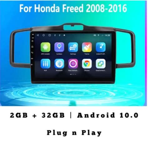 Jual Head Unit Tape Android Mobil Honda Freed Inc Double Din