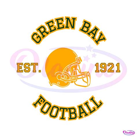 Green Bay Football EST 1921 SVG NFL Team SVG Digital File