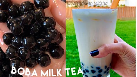 Boba Tapioca Pearls Milk Tea How To Make Bubble Tea Brown Sugar