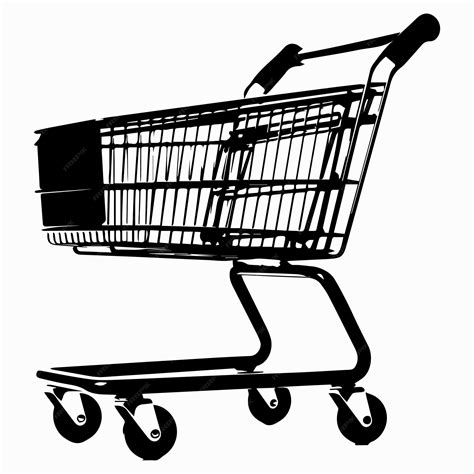 Full Shopping Cart Silhouette