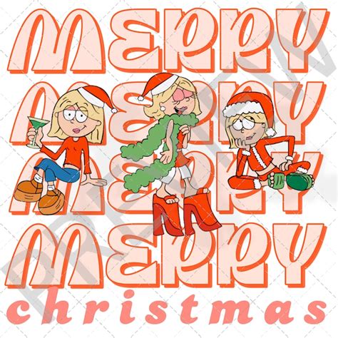 Lizzie Mcguire Christmas Groovy Png Etsy