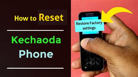 Kechaoda Mobile Ko Reset Kaise Karenge Kechaoda K33 Ko Reset Kaise