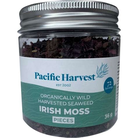 Pacific Harvest Irish Moss Seaweed 36g Woolworths