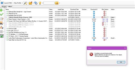 Error When Installing Mods Fallout 4 Technical Support Loverslab