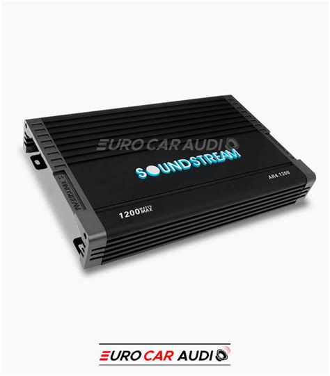 Amplificador Canales W Soundstream Euro Car Audio