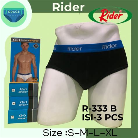 Jual Celana Dalam Pria Rider Sport R Isi Pcs Shopee Indonesia