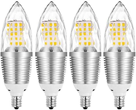 AHEVO E12 LED Candelabra Light Bulbs 12W Candle Bulb Equivalent 100W