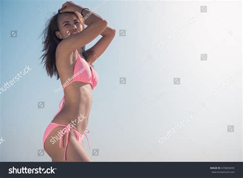 Sexy Bikini Body Woman Sun Tanning Stock Photo Shutterstock