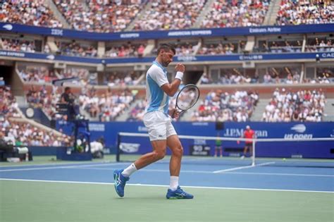 Us Open Djokovic Storms To Record Breaking 47th Grand Slam Semifinal