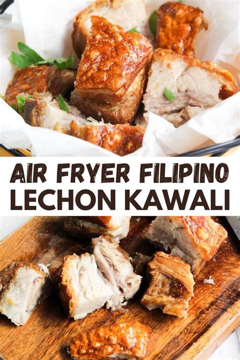 air fryer pork belly lechon kawali recipe pork belly lechon