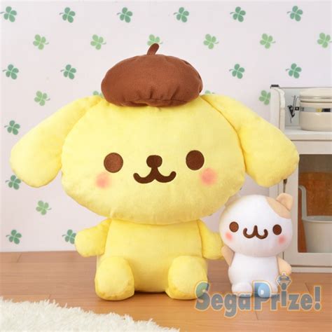 Sanrio Characters Pompompurin And Muffin Together 39cm