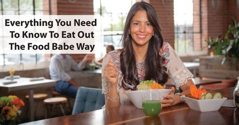 How To Dine Out Healthy Anytime Anywhere Food Babe Wellness Recipes