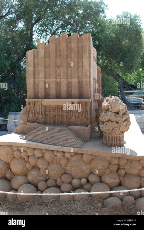 Tel Aviv Centennial Celebrations Sand Sculptures Of Famous Buildings