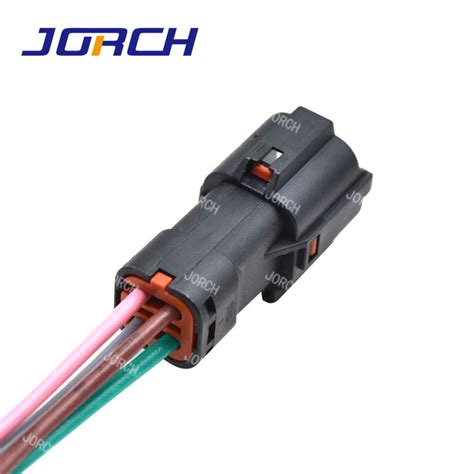 4 Pin Electrical Cable Plug Male Waterproof Auto Wire Harness Connector Mg640333 5 Dj7041y 2 11