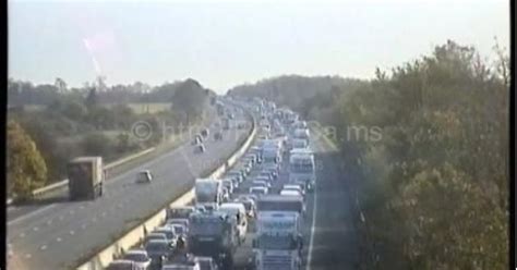 Recap M4 Traffic Two Lanes Closed And Long Delays Westbound Due To