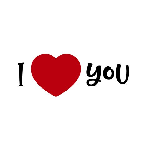 I Love You Heart Valentines Day Free Svg File Svg Heart