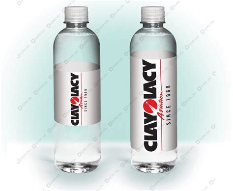 Custom Labeled Cylinder Water Bottles | Sudekusa