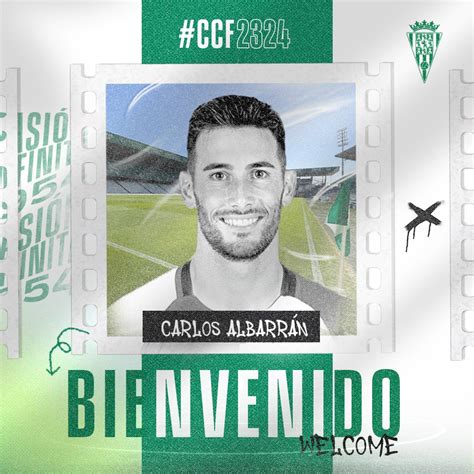 Córdoba CF on Twitter ℹ COMUNICADO OFICIAL Carlos Albarrán