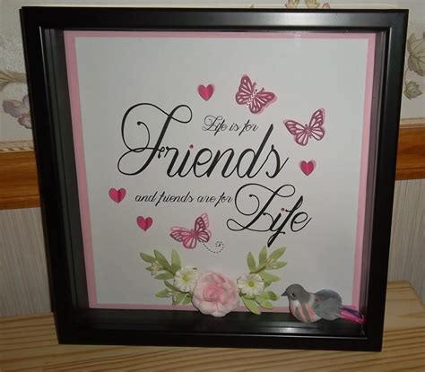 Cricut Fun My Shadow Box T For My Friend