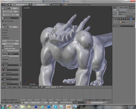 Dyntopo Strange Mesh Error Modeling Blender Artists Community