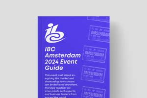 Ibc Amsterdam Event Guide Vendelux