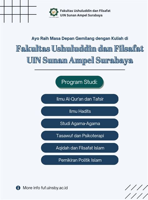 Ayo Kuliah Di Fakultas Ushuluddin Dan Filsafat Uinsa Uinsa