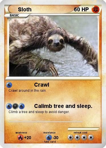 Pokémon Sloth 148 148 - Crawl - My Pokemon Card