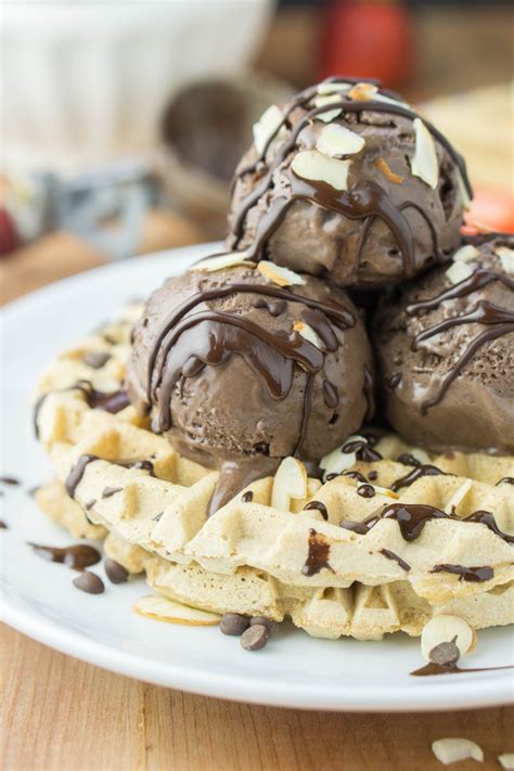 Waffle Ice Cream Sundae