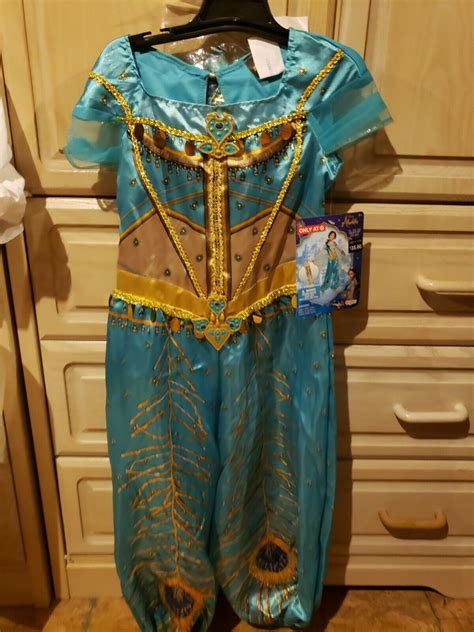 Disney 2019 Live Action Aladdin Jasmine Dress Deluxe Costume Disguise