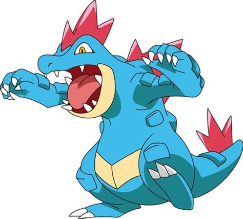 Feraligatr Pokémon Wiki Fandom Water Type Pokemon Type Pokemon