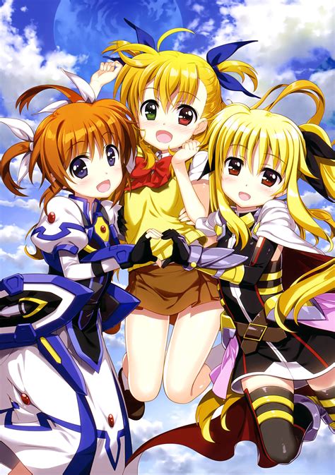 Fate Testarossa Takamachi Nanoha Vivio Fate Testarossa And