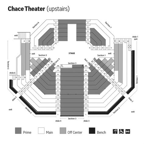 Seat Maps Trinity Repertory Company