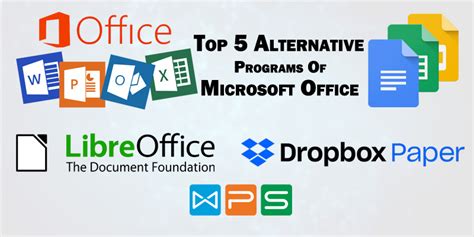 Top Free Alternative Programs Of Microsoft Office Toshost Ltd