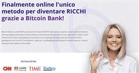 Bitcoin Bank Funziona o è Solo una Truffa Opinioni e Recensioni