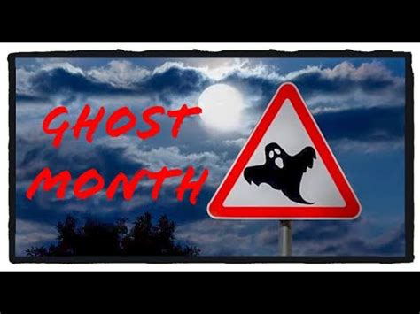 Ghost Month Do S And Dont S YouTube