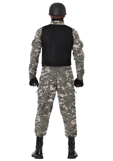 Battle Soldier Men's Halloween Costume