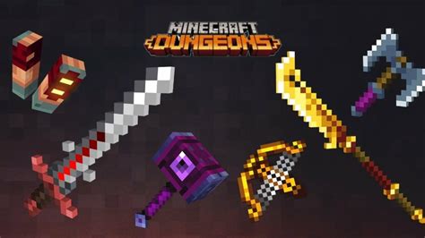 Las 10 Mejores Armas De Minecraft Dungeons