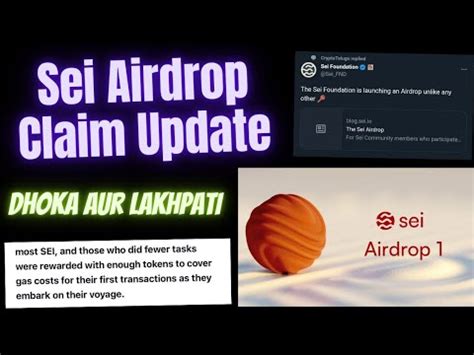 Sei Airdrop Claim Sei Airdrop Withdrawal Sei Airdrop Sei Sei Sei