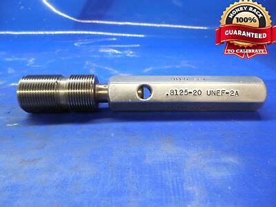 Unef A Hilo Set Thread Plug Gage Go Only P D