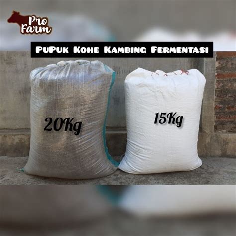 Jual Pupuk Kohe Kambing Halus Fermentasi 1 Karung Siap Pakai Termurah