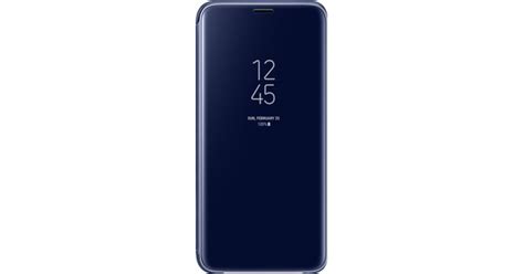 Samsung Galaxy S9 Plus Clear Stand View Cover Blauw Coolblue Voor