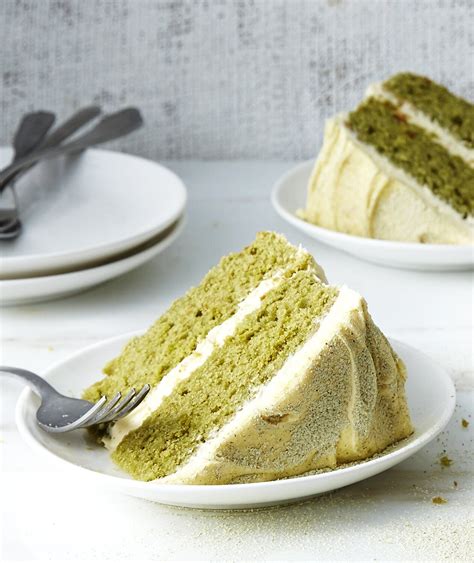 Matcha cake with vanilla buttercream – Artofit