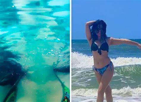 Taarak Mehta Ka Ooltah Chashmahs Sonu Aka Nidhi Bhanushali Stuns In Her Bikini Avatar